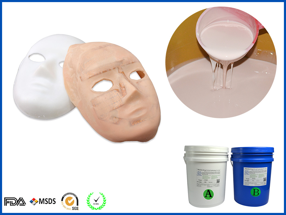 reberi ya silicone yamashanyarazi ya silicon resin mold ubukana buke 10A silicone iboneka neza (8)